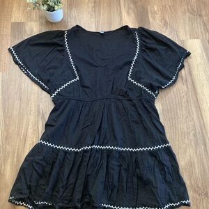 💕3 for $15💕Old Navy Classic Cotton Blend Embroidered Dress